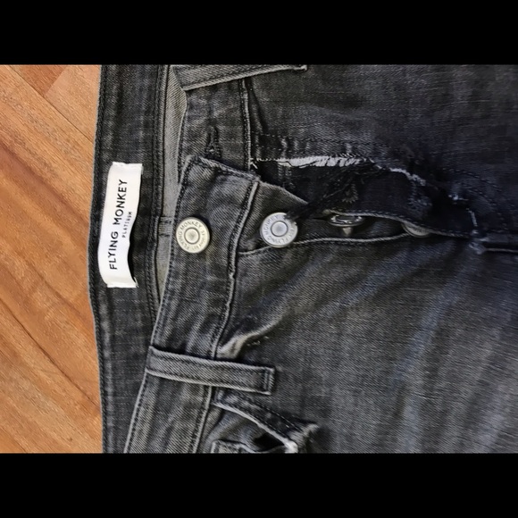 Flying Monkey Size 27 Grey Jeans - Picture 2 of 4